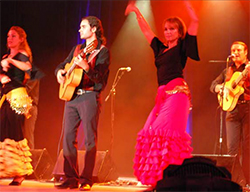 Groupe Flamenco animation gipsy mariage, soirée gala d'entreprise, concert, fête votive