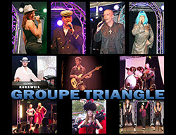 Groupe Triangle orchestre variété Nîmes 30 Gard, animation fête de village, bal, mariage, show musical tous les public.